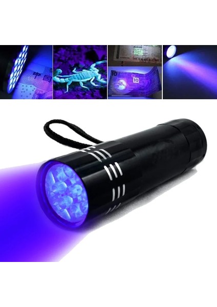 Siyah Taşınabilir Ultra Violet LED El Feneri Blacklight Işık M Muayene Lambası Torch Işık Uv Lamba Su Geçirmez Ultraviyole Lamba (Yurt Dışından) modelleri