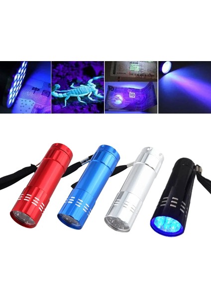 Siyah Taşınabilir Ultra Violet LED El Feneri Blacklight Işık M Muayene Lambası Torch Işık Uv Lamba Su Geçirmez Ultraviyole Lamba (Yurt Dışından) fırsatları