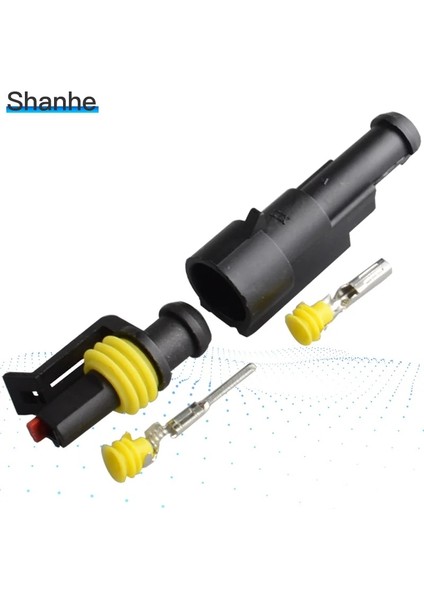 4p Tarzı 1 Takım Kit Yolu Amp Süper Mühür Su Geçirmez Elektrik Kablosu Konektörü Fişi Araba Su Geçirmez Konnektör Için (Yurt Dışından) modelleri