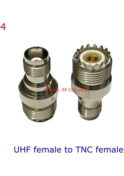 Tip4-1 Adet Tarzı SL16 Uhf PL259 SO239 Tnc Erkek Dişi Düz Konnektör Uhf SO-239 PL-259 Tnc Koaksiyel Pirinç Nikel Kaplama Rf Koaksiyel Adaptörler (Yurt Dışından)