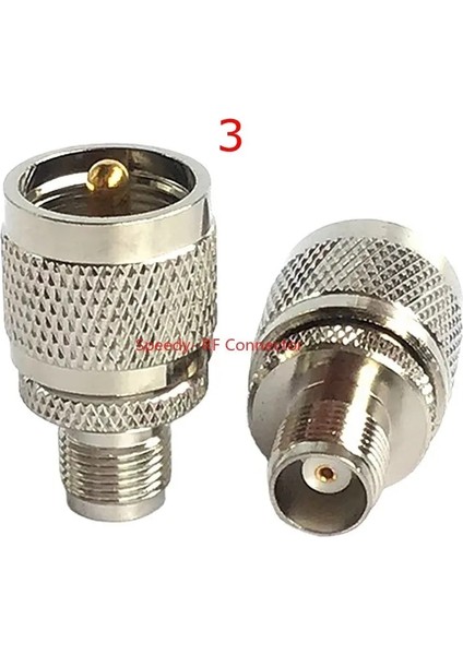 Tip4-1 Adet Tarzı SL16 Uhf PL259 SO239 Tnc Erkek Dişi Düz Konnektör Uhf SO-239 PL-259 Tnc Koaksiyel Pirinç Nikel Kaplama Rf Koaksiyel Adaptörler (Yurt Dışından) indirimleri