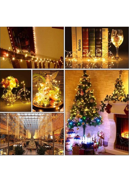 5 M Tarzı Mavi Bakır Tel Dize Işıklar Peri LED Pil Kumandalı Çelenk Noel Ağacı Düğün Parti Tatil Dekorasyon (Yurt Dışından) indirimleri