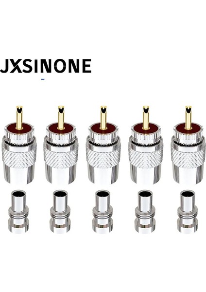 10 Adet Tarzı Jxsınone Uhf Erkek PL259 Fiş Lehim Adaptörü Redüktörlü Rg8 RG213 LMR400 Koaksiyel Kablo, Ham Radyo Anten Konektörü (Yurt Dışından) fiyatları