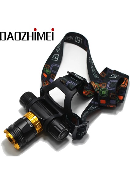 Gri Tarzı J 4000 Lümen -T6 Spearfishing Dalış Kafası Lambası Su Geçirmez Far LED Aydınlatma LED Far Torch + 1 * Pil + Acşarj (Yurt Dışından) fiyatları