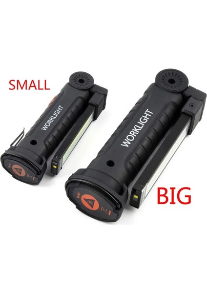 Büyük Zhıyu 5 Modu Cob Çalışma El Feneri LED Torch Araç Tamir Lambaları USB Şarj Edilebilir Mıknatıs Dönen Taşınabilir Işıklar (Yurt Dışından) modelleri