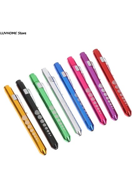 Sv2 LED El Feneri Çalışma Işığı Ilk Yardım Kalem Işık Torch Lambası Öğrenci Ölçer Ölçüm Taşınabilir Tıbbi Kalem Işığı (Yurt Dışından)