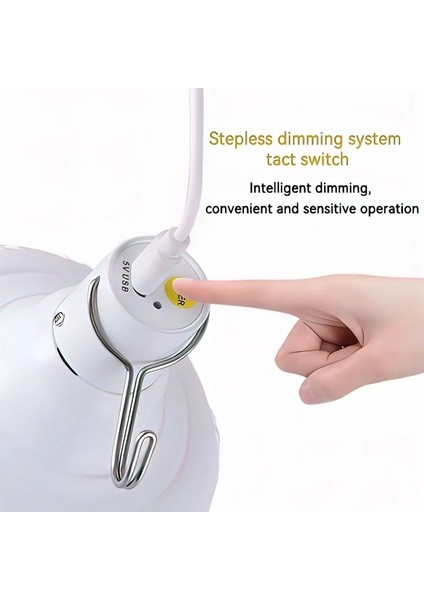60W Açık Ampul USB Şarj Edilebilir LED Acil Durum Işıkları Taşınabilir Çadır Lambası Pil Fener Barbekü Kamp Işık Veranda Sundurma Bahçe Için (Yurt Dışından)