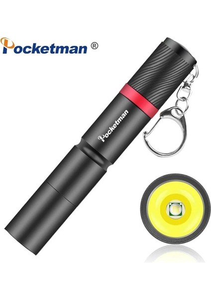 Küçük Ultra Küçük LED El Feneri Kanca ile Xpe Lamba Yuvası IP67 Açık Kamp Için Su Geçirmez Taşınabilir Mini El Feneri Acil Durum Lambası (Yurt Dışından) fiyatları