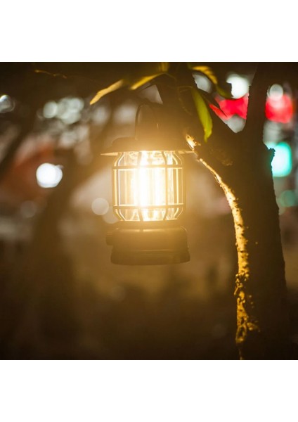 30COB-SIYAH Vintage Solar Şarj Kamp Işık Taşınabilir Şarj Edilebilir Lamba Asılı Fener Açık Su Geçirmez Işık Çadır Ekipmanları Malzemeleri (Yurt Dışından) fırsatları