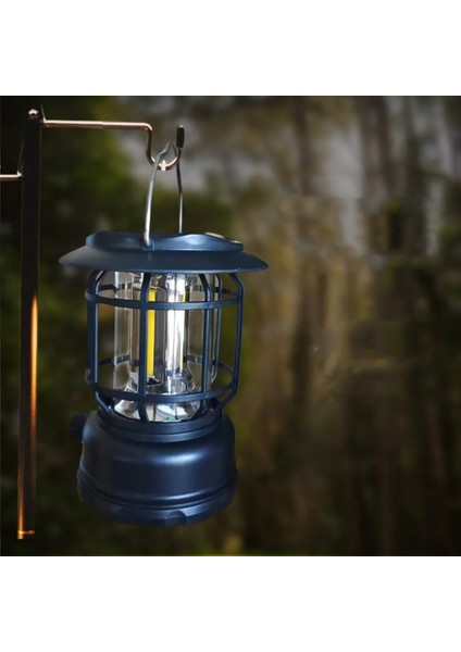 30COB-SIYAH Vintage Solar Şarj Kamp Işık Taşınabilir Şarj Edilebilir Lamba Asılı Fener Açık Su Geçirmez Işık Çadır Ekipmanları Malzemeleri (Yurt Dışından) indirimleri