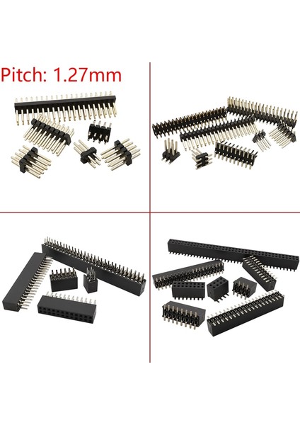 Type4 Stili 2X12PIN Tch 2X2P-ÇIFT Sıralı Erkek Dişi Pin Başlığı Pcb Kartı Konektörü Eader Soket Smd Smt (Yurt Dışından) modelleri