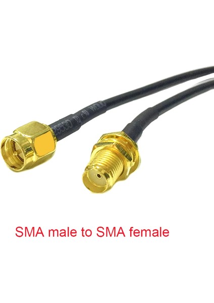 No.4 Stili 10CM Wıfı Anten Uzatma Kablosu Sma Erkek Fiş Dişi Jack Düz Sağ Açı Pigtail Adaptörü Rgmcmcmcmcm (Yurt Dışından)