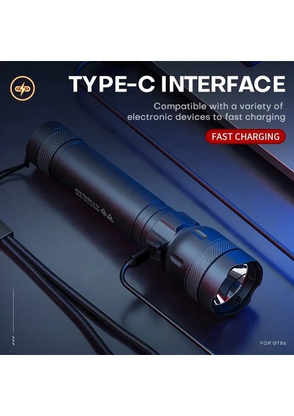 Gts6 Superfıre Gts6 7W Mini Edc LED El Feneri 5 Mod Usb-C Şarj Edilebilir Dahili Pil Ultra Parlak Torch Kamp Feneri (Yurt Dışından) indirimleri