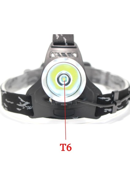 H 5000 Lümen Xm-L T6 Zumlanabilir LED Far Avcılık Başkanı Işık Lambası 3 Modu Açık Zoom Kafa Lambası Yüksek Güç LED Far (Yurt Dışından) modelleri