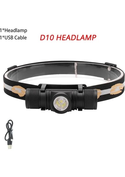 DF10 H10H25 Mini Kafa Lambası Xml LED Far Beyaz Işık Far USB Şarj Edilebilir Kafa Işık Avcılık Balıkçılık Kamp Için (Yurt Dışından)