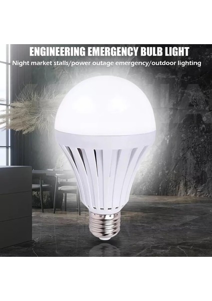 9W E27 Enerji Tasarruflu Akıllı Acil Durum Şarj Edilebilir Lamba Ev LED Ampul 15 W LED Acil Işık LED Ampul Aydınlatma Lambası (Yurt Dışından) fiyatları