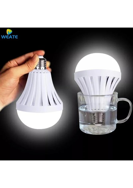 9W E27 Enerji Tasarruflu Akıllı Acil Durum Şarj Edilebilir Lamba Ev LED Ampul 15 W LED Acil Işık LED Ampul Aydınlatma Lambası (Yurt Dışından) indirimleri