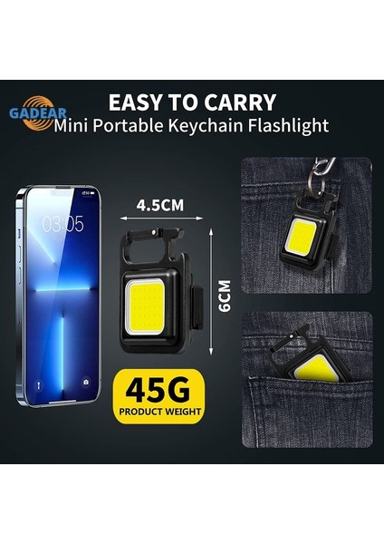 A 5 Adet Flaş Işığı Cep Klip Mutifuction Taşınabilir El Feneri Cep Çalışma Işıkları Outdorr Kamp Balıkçılık Tırmanma Fener LED (Yurt Dışından) indirimleri