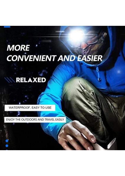 No.3 Boyutu Mini Farlar Taşınabilir Cob LED Farlar Su Geçirmez Kafa Ön Işık Kamp Far 3 Anahtar Modu ile Kafa El Feneri Torch (Yurt Dışından) modelleri