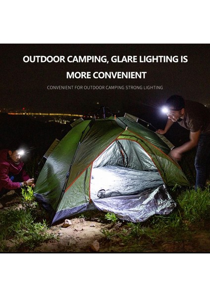 No.3 Boyutu Mini Farlar Taşınabilir Cob LED Farlar Su Geçirmez Kafa Ön Işık Kamp Far 3 Anahtar Modu ile Kafa El Feneri Torch (Yurt Dışından) fırsatları