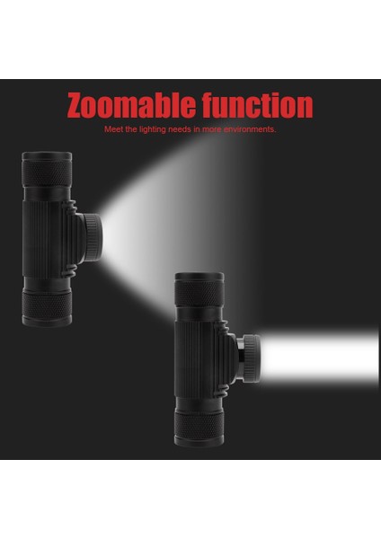 C Boruıt D20 Zumlanabilir Mini Headlamlm LED Far USB Şarj Aleti Pil Baş Feneri Kamp Avcılık Açık El Feneri (Yurt Dışından) indirimleri