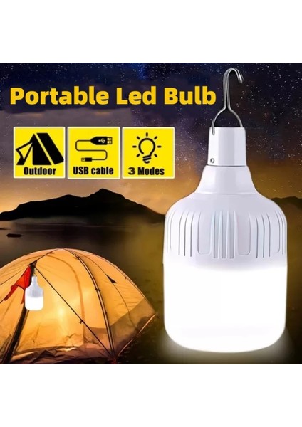 30W LED Ampul Su Geçirmez Şarj Edilebilir Kısılabilir Taşınabilir Acil Durum Işığı Kamp Işığı Фонарь Мощный Лампа Для Табору (Yurt Dışından) indirimleri