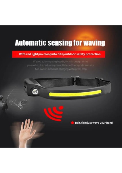 No.1 Boyutu LED Farlar Dış Mekan Sensörü Aydınlatma Başkanı Işık USB Şarj Gece Koşu Bisiklet Kamp Su Geçirmez Aydınlatma Kafa Lambası (Yurt Dışından) fiyatları