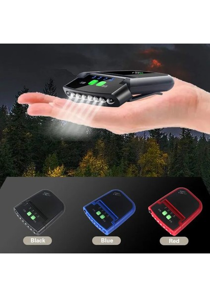 Bk Şarj Edilebilir Far Indüksiyon Klip Kap Lambası Süper Parlak LED El Feneri Su Geçirmez Gece Balıkçılık Kamp Işık Outdoorproduct (Yurt Dışından) fiyatları