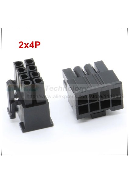 2X4P Tarzı Lot R Siyah Pcbilgisayar Graard Pcı-E Gücü Için Otomotiv Kablo Demeti Konnektörü Erkek (Yurt Dışından)