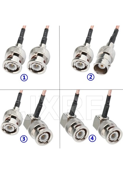 Mr-Mr Tarzı 10CM Jx Konektörü Hd-Sdı Bnc Erkek Bnc Erkek Koaksiyel Kablo Sdı Kamera Güvenlik Güvenlik Kamerası Dvr Systembmm 20CM 30CM 50CM 1m (Yurt Dışından) modelleri