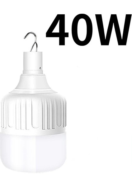 40W 180 W Taşınabilir Çadır Lambası LED Işıkları USB Şarj Edilebilir Acil Durum Ampul Yüksek Güç Çadır Aydınlatma Açık Kamp Ekipmanları Ampuller (Yurt Dışından)
