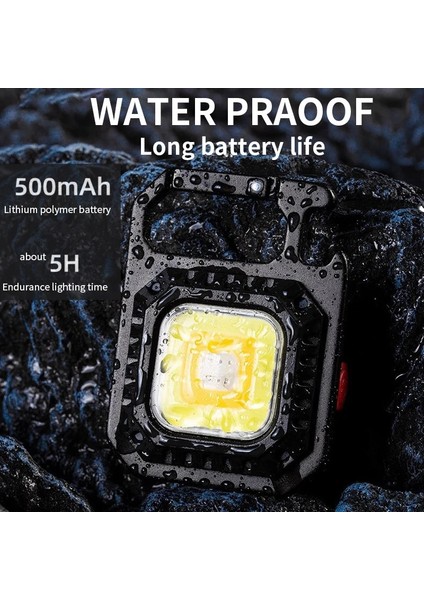 C Mini LED El Feneri Taşınabilir Çalışma Işığı Cep Anahtarlıklar El Feneri USB Şarj Edilebilir Açık Kamp Küçük Işıklar Tirbuşon (Yurt Dışından) indirimleri