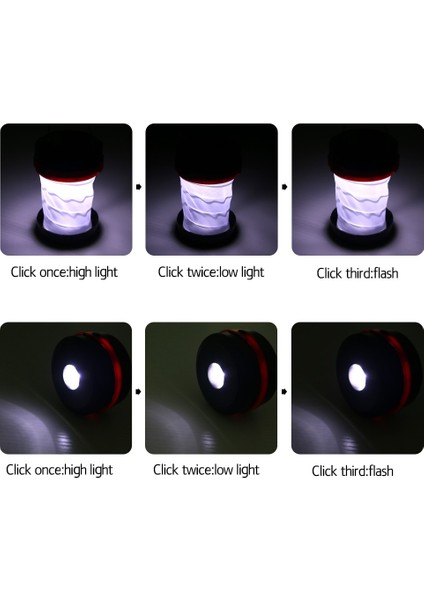 LED Kamp Fener Güneş LED Fener Katlanabilir Şarj Edilebilir El Lambası Açık Yürüyüş Acil Durumlar Için Işıklar (Yurt Dışından) modelleri