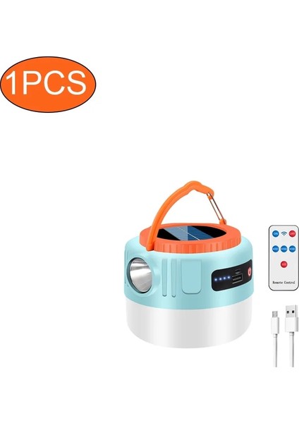1 Parça 1-Olar LED Kamp Işık USB Şarj Edilebilir Ampul Açık Çadır Lambası Taşınabilir Fener Acil Durum Işıkları Barbekü Yürüyüş Lambası (Yurt Dışından)