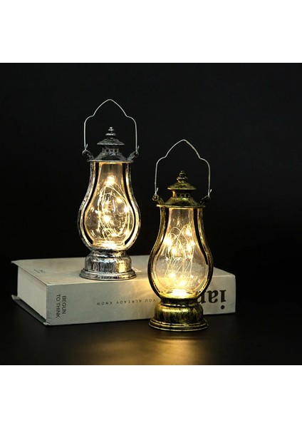 Siyah Mini Vintage Asılı Fenerler Pil ile Sıcak Işık LED Kamp Fener Açık Kamp Işık Için Hafif Çadır Işık (Yurt Dışından) modelleri