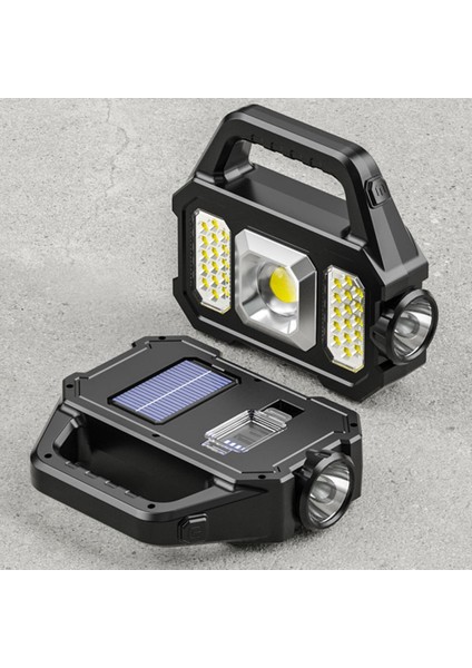 G 6 Vitesli Şarj Edilebilir Lamba Su Geçirmez Taşınabilir Kamp Feneri Güneş USB Kamp Işıkları Outdlm Için Taşınabilir El Feneri (Yurt Dışından) fırsatları