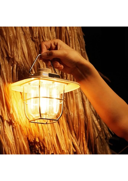 Yeşil Retro Kamp Feneri LED Kamp Işığı Kademesiz Kısılabilir Asılı Çadır Lambası Açık Güç Bankası Için Su Geçirmez Acil Durum Işığı (Yurt Dışından) indirimleri