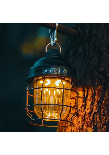 B Mini Vintage Metal Asılı Fenerler Ah Pil Sıcak Işık LED Kamp Fener Şarj Edilebilir Hafif Çadır Işık Açık (Yurt Dışından) fiyatları