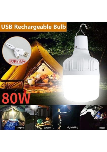 180W Açık USB Şarj Edilebilir Mobil LED Lamba Ampuller Acil Durum Işığı Taşınabilir Bağlantı Kamp Işıkları Ev Dekor Gece Lambası Sıcak Satış (Yurt Dışından) modelleri