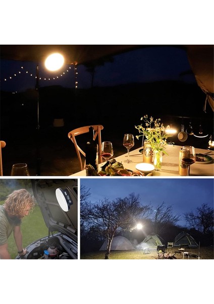 60WÇANTA 2023 Şarj Edilebilir Güçlü Işık Kamp Fener Güç Bankası Açık Su Geçirmez Kamp Işık Uzaktan Kumanda Muhafazası Çadır Işığı (Yurt Dışından) fırsatları