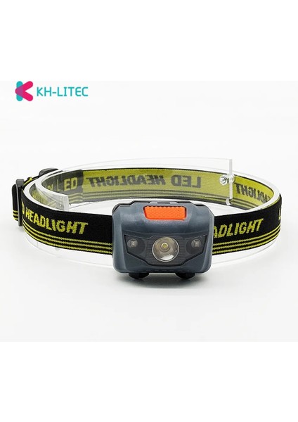 Siyah Taşınabilir Mini 4 Modu Hafif Far LED Kamp Kafa Lambası Kafa El Feneri Çalışan Kafa Işık Kamp Far Aaa Battey (Yurt Dışından) fırsatları