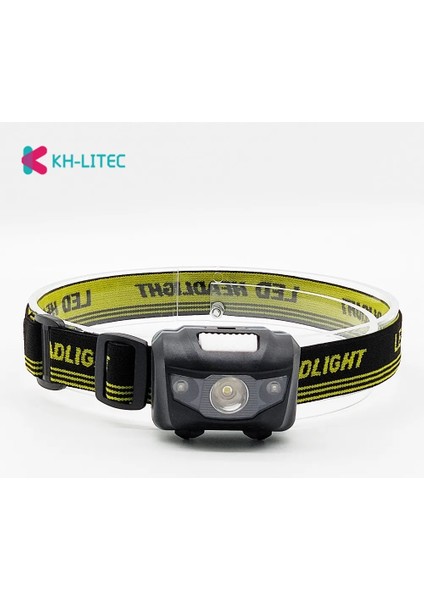 Siyah Taşınabilir Mini 4 Modu Hafif Far LED Kamp Kafa Lambası Kafa El Feneri Çalışan Kafa Işık Kamp Far Aaa Battey (Yurt Dışından) indirimleri