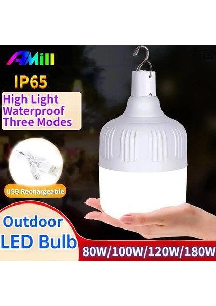 120W Taşınabilir Çadır Lambası Pil Fener USB LED Kamp Barbekü Işıkları Açık Yürüyüş Asılı Işık Acil Ampul Veranda Sundurma Bahçe (Yurt Dışından) fiyatları