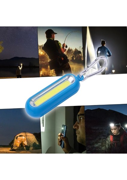 Yeşil Taşınabilir Mini Anahtarlık El Feneri 3 Modu Cob LED Anahtarlık Anahtarlık Torch Işık Lambası Aaa Powered Kamp Yürüyüş Balıkçılık Için (Yurt Dışından) indirimleri