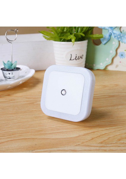 Mavi Ac 0.8W Kablosuz Sensör Gece Lambası Bebek Odası Yatak Odası Koridor Lampsmart Sensörlü Işık Ab Tak Yumuşak Işık Parlama Olmadan (Yurt Dışından)