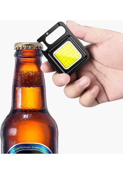 300MAH LED El Feneri Taşınabilir Çalışma Işığı Cep El Feneri USB Anahtarlık Açık Kamp Için Şarj Edilebilir Küçük Tirbuşon Işık (Yurt Dışından) modelleri