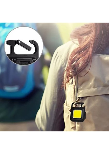 300MAH LED El Feneri Taşınabilir Çalışma Işığı Cep El Feneri USB Anahtarlık Açık Kamp Için Şarj Edilebilir Küçük Tirbuşon Işık (Yurt Dışından) fırsatları