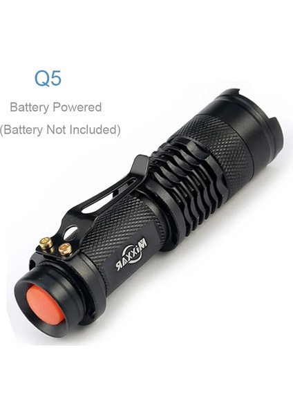 S5-A Zklm Taşınabilirşarj Edilebilirtaktiksel Güçlüelde Taşınabilirled El Fenerifenermeşale Kampısualtıbisikletarama Işığı (Yurt Dışından)