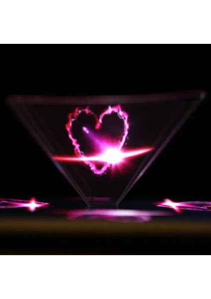 Bir Stil Akıllı Cep Telefonu MOUN777 Için 3D Hologram Piramit Ekran Projektör Video Standı Evrensel (Yurt Dışından) fırsatları