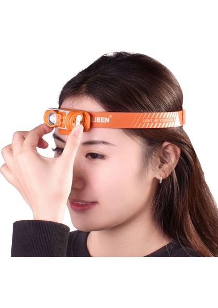 Mavi Wuben H3 LED Far 120 Lümen P8 LED 7 Çalışma Modu Hardlight 360 Ayarlanabilir Mini Far Dış Aydınlatma Için (Yurt Dışından) modelleri